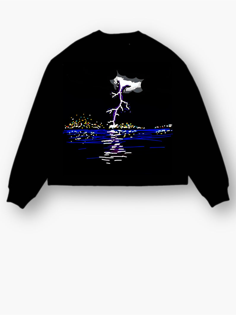 Storm Palette Puff Print Sweatshirt